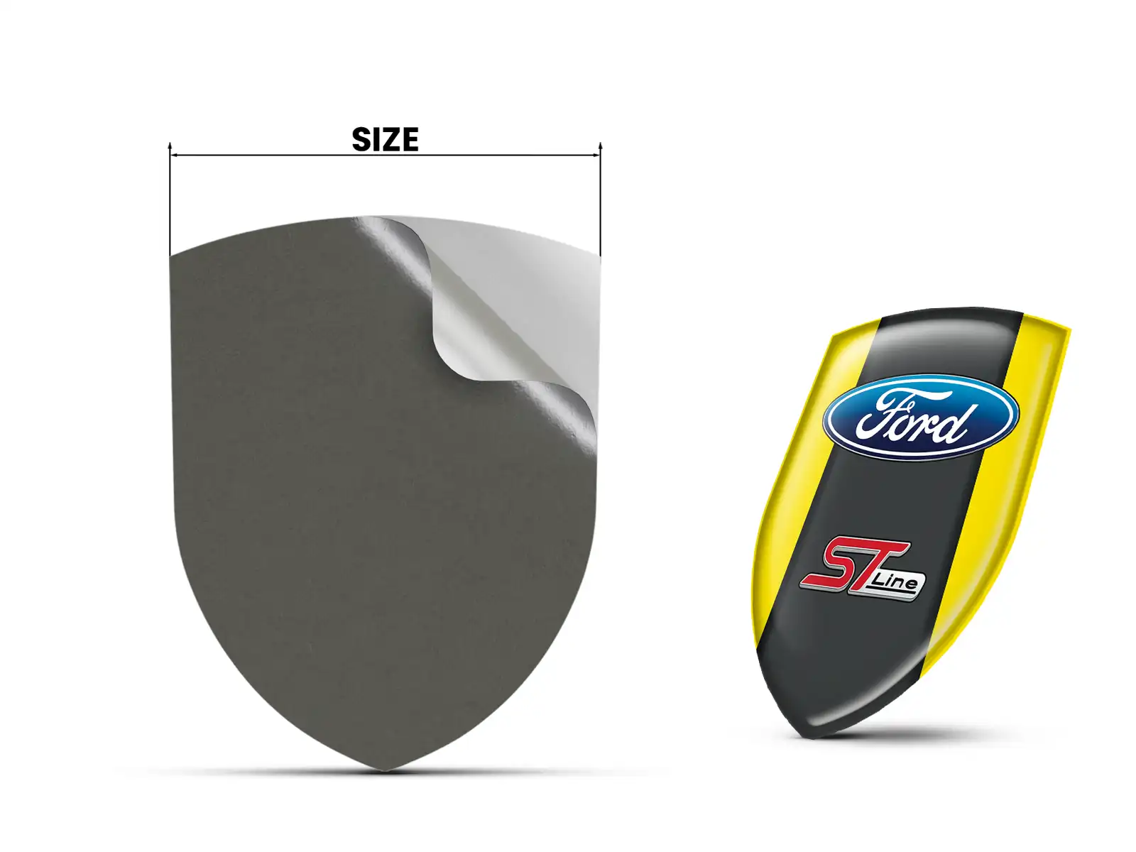 Ford Pegatina Puerta Automática Deporte Estrella Personalizable